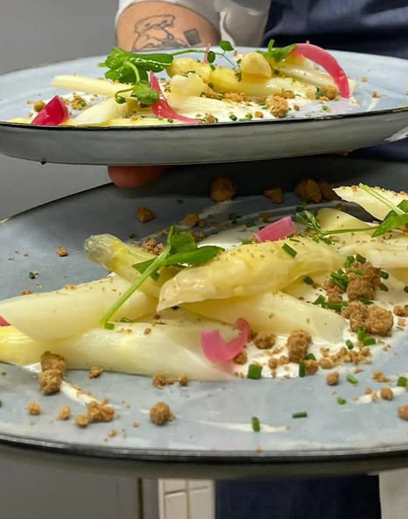 Asperges de la pointe de la Torche dans le Finistère