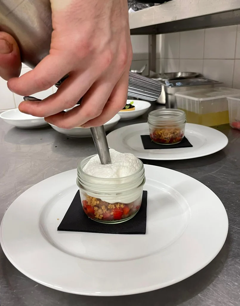 Dessert fraises de plougastel