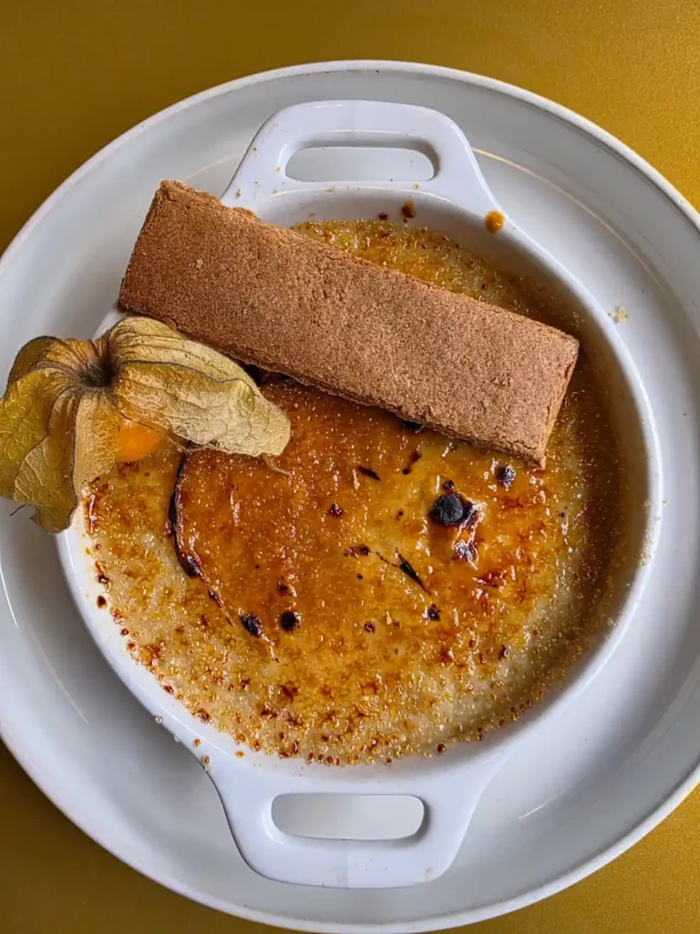 Crème brulée aux Marrons
