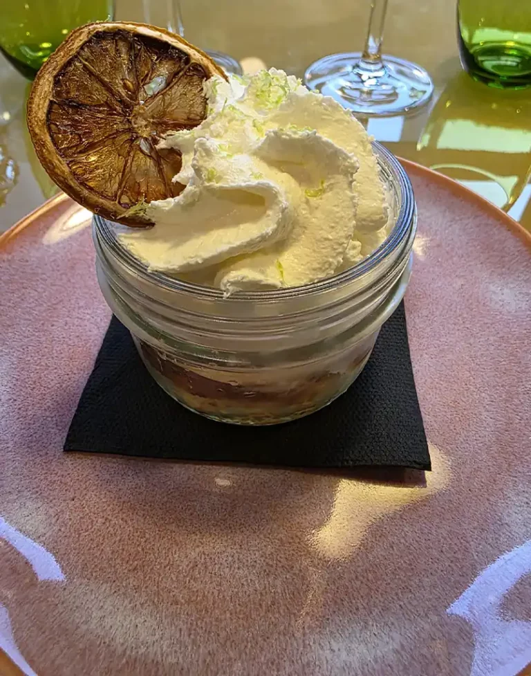 Verrine tropézienne aux agrumes de saison