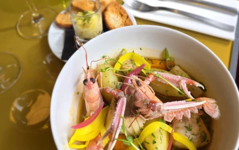 Bouillabaisse du Steinway accompagnée de rouille et croutons