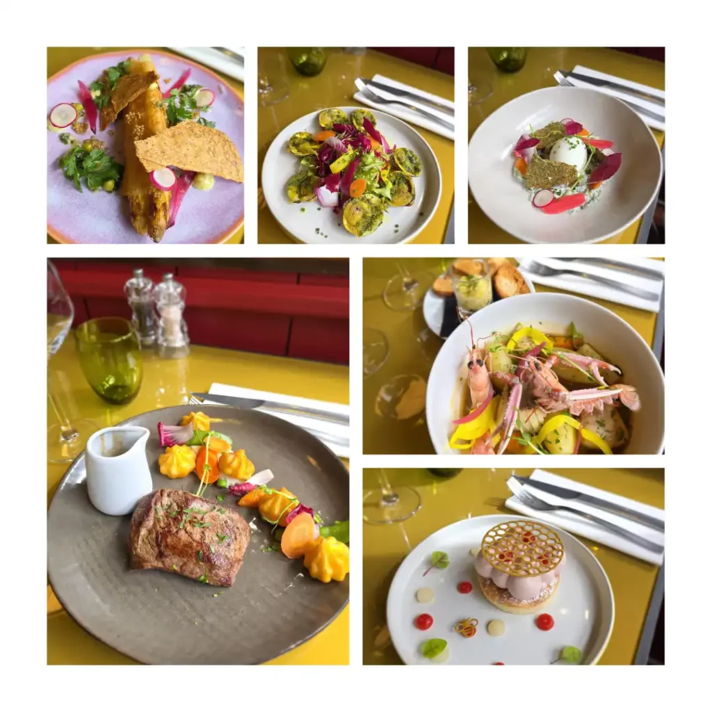 Menu de printemps du restaurant le Steinway à Quimper