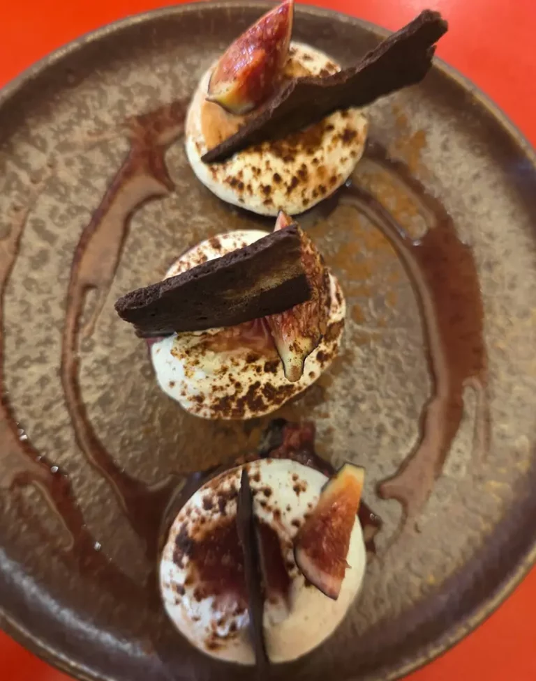 Figues rôties, mascarpone et vanille de Tahiti